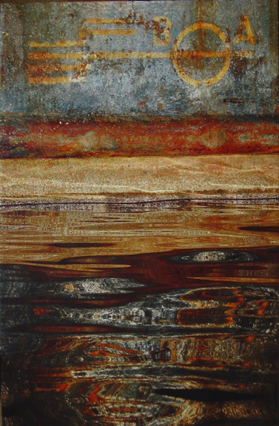 Plimsoll, brown tonesCanvas, 22 x 36” Plimsoll, brown tonesCanvas, 22 x 36”